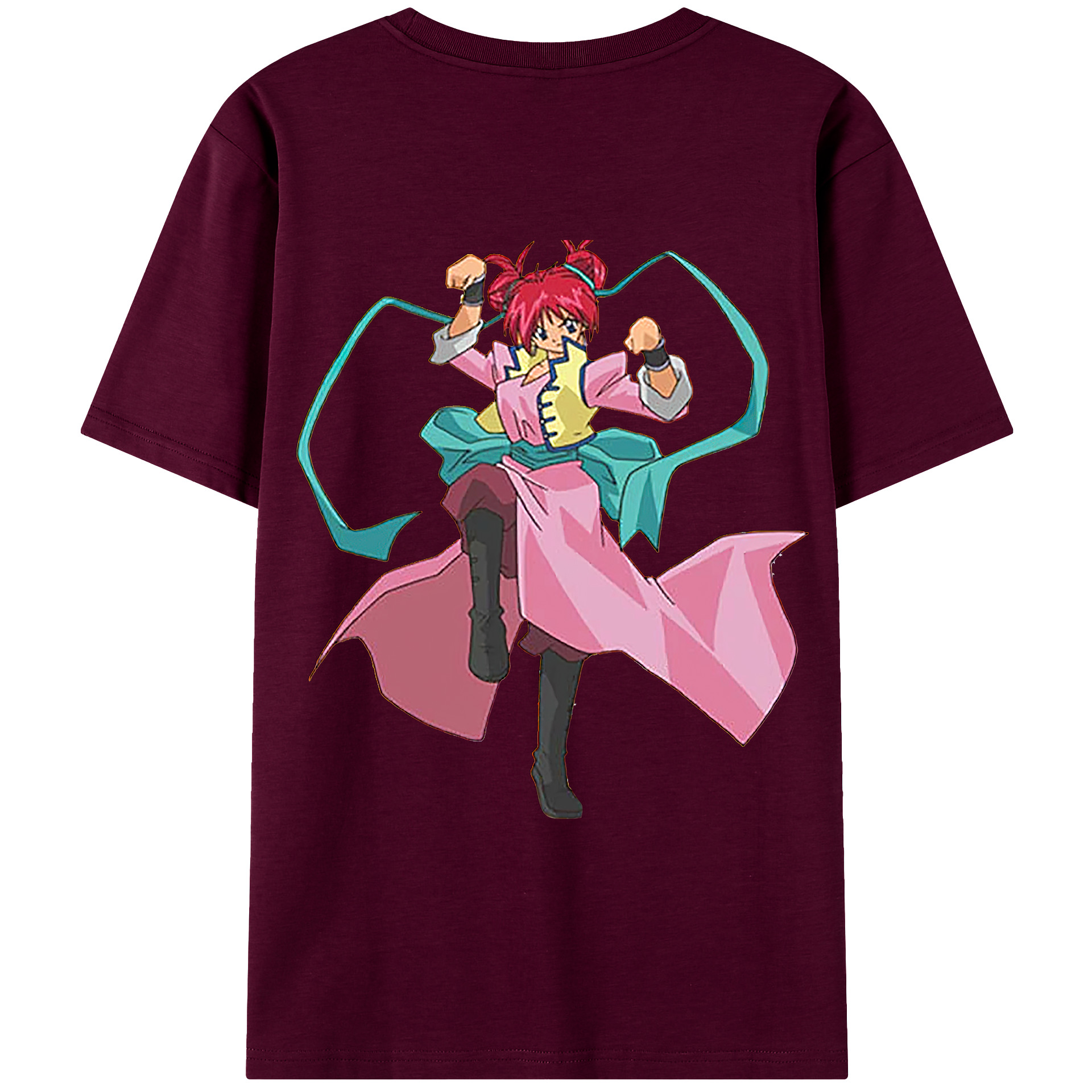 （画像用） 遊☆戯☆王 Yu-Gi-Oh! レディース半袖Tシャツ(バックプリント)